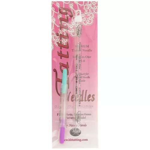 Aiguille Tatting needles - dentelle frivolité - taille 5 Medium x1
