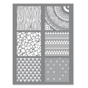 Silk Screen Graine Créative pour Pâte polymère 114x153 mm - Motif Ethnique|raw }}