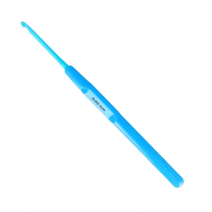 Crochet pour laine et fil 3 mm en aluminium x1