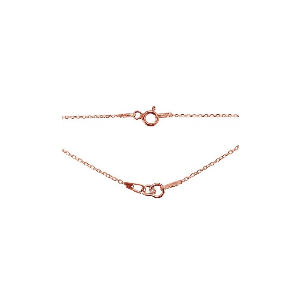 Chaîne Tour De Cou En Argent 925 - 43 Cm, Avec Modules Intercalaires Fantaisie, Occasion