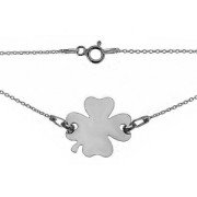 Tour de cou chaîne maille Forçat pour intercalaire 41 cm en Argent 925 doré rose x1