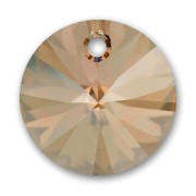 Pendentif PureCrystal 6428  6 mm Light Colorado Topaz x1|raw }}
