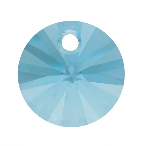 Pendentif PureCrystal 6428 6 mm Aquamarine x1