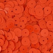 Sequins en plastique  imitation perles Heishi 6 mm Corail x50g
