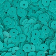 Sequins en plastique  imitation perles Heishi 6 mm Dark Green Turquoise x50g|raw }}