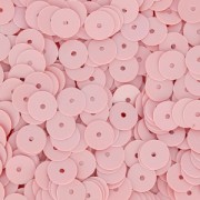 Sequins en plastique  imitation perles Heishi 6 mm Rose Vintage x50g|raw }}