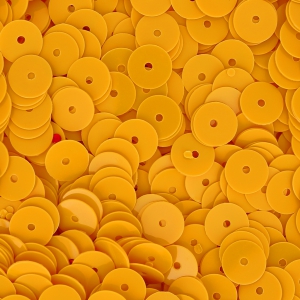 Sequins en plastique  imitation perles Heishi 6 mm Tournesol x50g