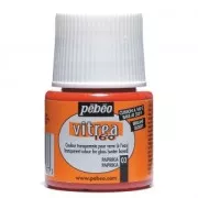 Peinture Vitrea 160 Pébéo Paprika (n°03) brillante x45ml