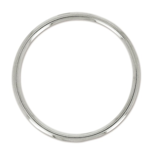 Anneau 46 mm Rhodié x1