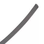 Cordon en plastique plein 1,5 mm Dark Grey x 50 cm