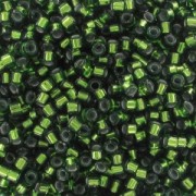 Miyuki Delica 15/0 DBS0182 - Jade Green Silver Lined x5g|raw }}