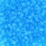 Miyuki Delica 11/0 DB1269 - Transparent Ocean Blue Mat x8g