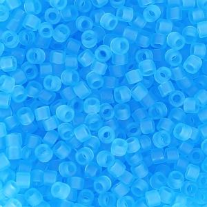 Miyuki Delica 11/0 DB1269 - Transparent Ocean Blue Mat x8g
