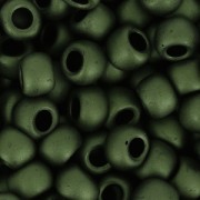 Rocaille Toho 6/0 TO6R0617 - Dark Olive Mat x8g|raw }}