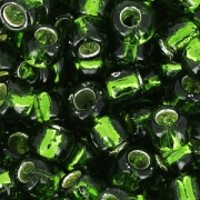 Rocaille Toho 6/0 TO6R0037 - Olivine Silver Lined x8g|raw }}