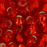 Rocaille Toho 6/0 TO6R0025C - Ruby Silver Lined x8g|raw }}