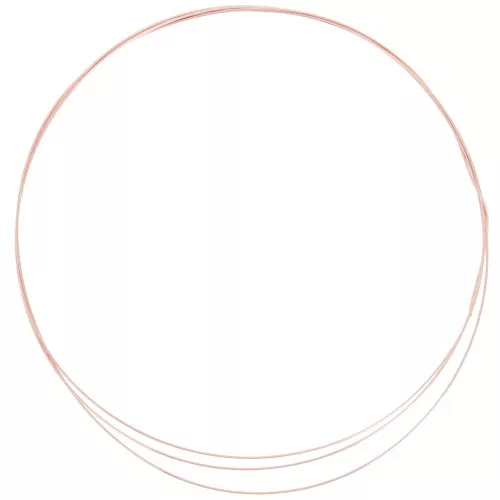 Fil souple 0.50 mm en Rose Gold filled (or laminé) x 1 m