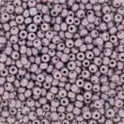 Perles rocailles Preciosa  11/0 2 mm - Mauve Nacré x20g