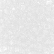 Perles rocailles Preciosa 11/0 2 mm - Crystal mat x20g