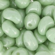 Perles en verre Tico Beads 5x7 mm Opaque Light Green Ceramic Look x25|raw }}