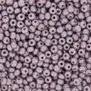 Perles rocailles Preciosa 9/0 2.5 mm - Mauve Nacré x20gr