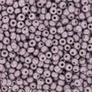 Perles rocailles Preciosa 9/0 2.5 mm - Mauve Nacré x20gr