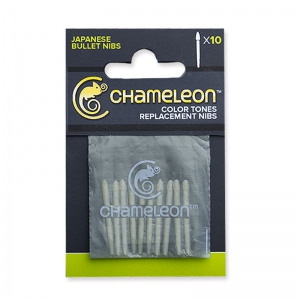 Pointes ogives rigides de rechange pour marqueurs Chameleon x10