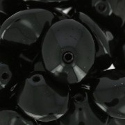 Perles en verre Ufo Beads 7x11 mm Jet x20|raw }}