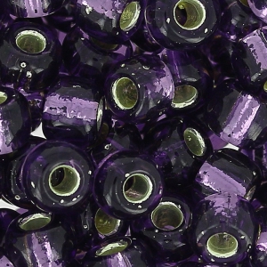 Rocaille Miyuki 6/0 24 - Amethyst Silver Lined x8g