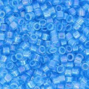 Miyuki Delica 11/0 DB1249 - Transparent Ocean Blue AB x8g