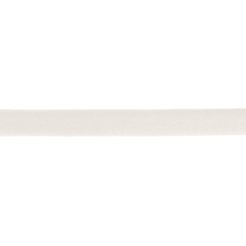 Lacet cuir reconstitué double-face 5 mm Naturel x1m