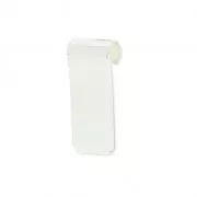 Pendentif plat à décorer 23.6x10 mm pour cordon de 3.5 mm Placage argent fin