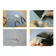 Sphère en verre à garnir 16 mm x4