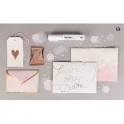 Stylo colle Paper Poetry 4 mm pour feuille transfert métal