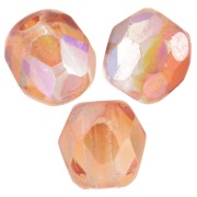Facettes 4 mm Crystal Orange Rainbow x50|raw }}