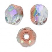 Facettes 4 mm Crystal Copper Rainbow x50|raw }}