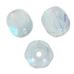 Facettes 4 mm Crystal Blue Rainbow x50