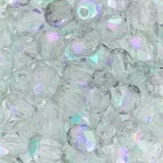 Facettes 4 mm Crystal Blue Rainbow x50