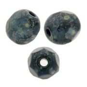 Facettes 4 mm Navy Blue Dark Travertin x50