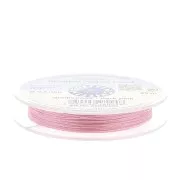 Fil de jade / Fil nylon tressé européen Griffin 0.3 à 0.5 mm Dark Pink x25m