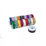 Fil de jade / Fil nylon tressé européen Griffin 0.5 à 0.8 mm Orange x25m