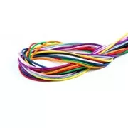 Fil de jade / Fil nylon tressé européen Griffin 1 mm Lilac x25m