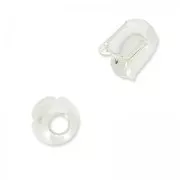 Coquille tulipe 4 mm en Argent 925 x1