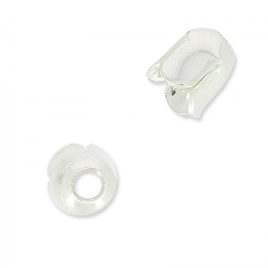 Coquille tulipe 4 mm en Argent 925 x1