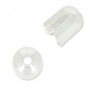 Coquille tulipe 5 mm en Argent 925 x1|raw }}