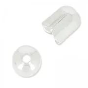 Coquille tulipe 5 mm en Argent 925 x1