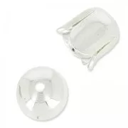 Coquille tulipe 6 mm en Argent 925 x1