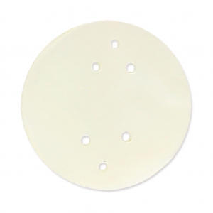 Intercalaire disque en nacre 6 trous 20 mm x1