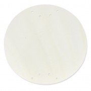 Intercalaire disque en nacre 8 trous 40 mm x1|raw }}