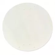 Intercalaire disque en nacre 8 trous 40 mm x1